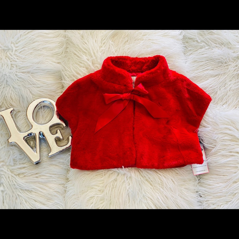 Girls Faux Fur Vest